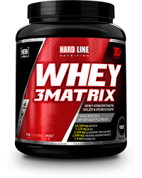 HARDLINE - Hardline WHEY 3 Matrix 908 gr Protein Çikolata